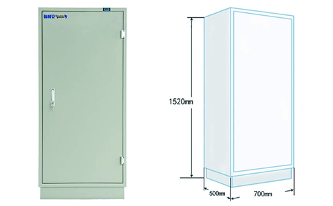 9抽180型防磁信息柜尺寸